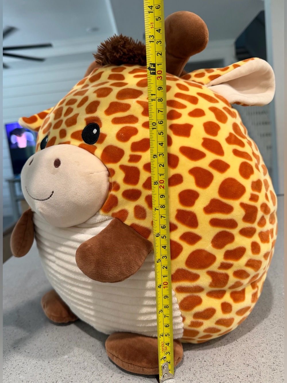 Hug Fun Giraffe Plush 14” - Picture 3 of 4